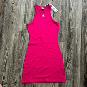 Pink adidas sport dress size women medium